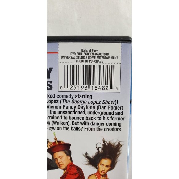 Balls Of Fury DVD 2007 - Full Screen - Christopher Walken - Picture 3 of 6